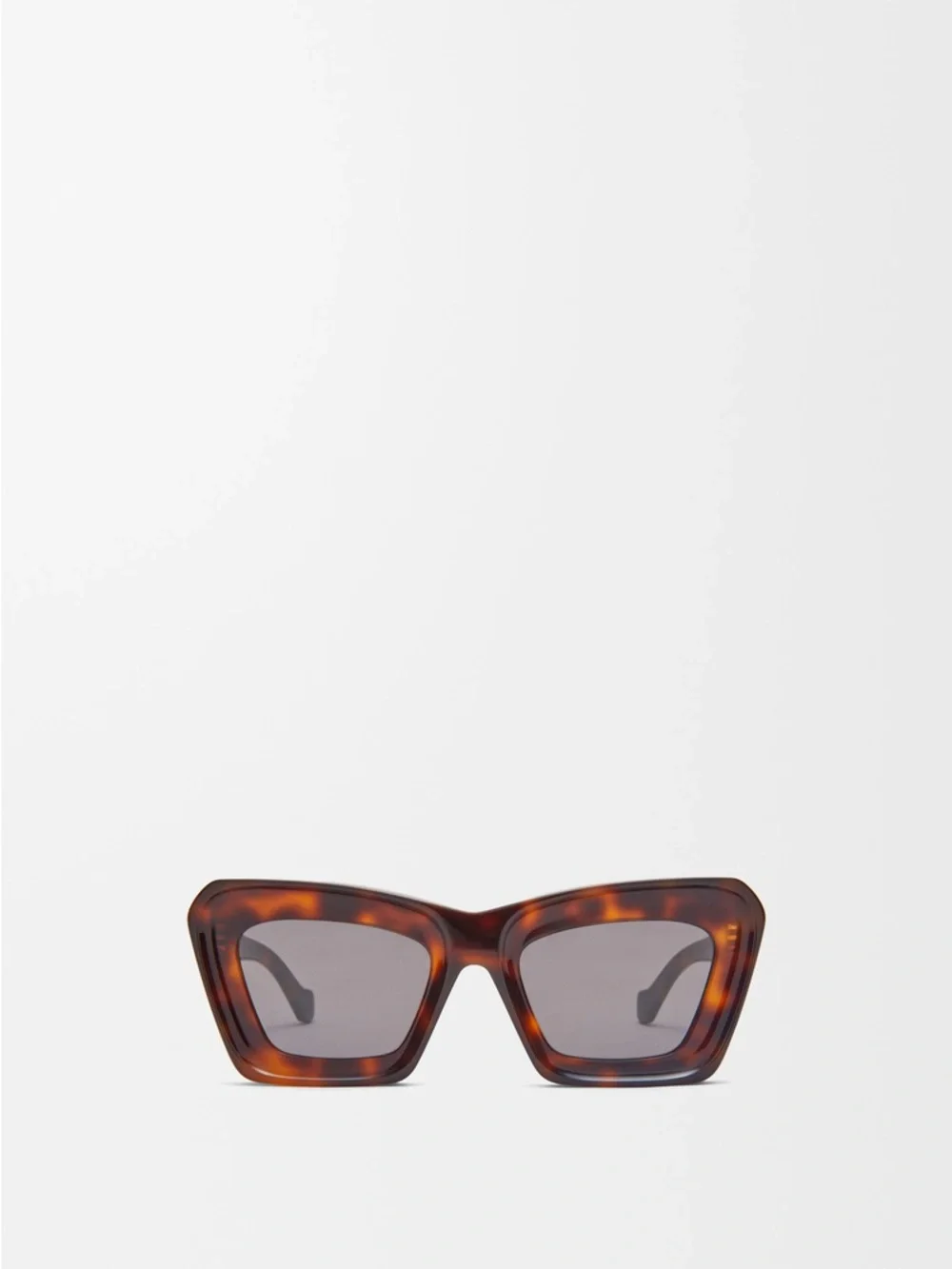 Loewe Tortoise Cateye Frame Sunglasses - Brown & Gold